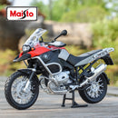 Maisto 1:12 R 1200 GS S 1000 RR ZX-10R Z900RS H2 R CBR600RR Diavel Carbon Monster 696 合金摩托车模型玩具