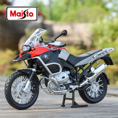 Maisto 1:12 R 1200 GS S 1000 RR ZX-10R Z900RS H2 R CBR600RR Diavel Carbon Monster 696 合金摩托车模型玩具