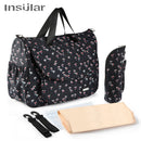 Insular Mummy Maternity Baby Diaper Bag Large Capacity Nappy Stroller Bag Waterproof Mommy Travel Changing Bag Nursing Tote Bags