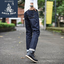 SauceZhan 310XX-HS 男士牛仔裤 赤耳防缩水牛仔裤 原色靛蓝 修身版型 14.5 盎司