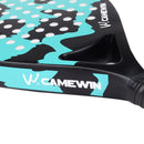 2021 New Professional Carbon Fiber Padel Tennis Racket Soft Face Paddle Tennis Racquet with Bag Cover