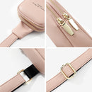 YIZHONG Luxury Leather Small Chest Bags for Women Brand Designer Outdoor Sports Crossbody Bag Female Messenger Bag Purse Bolsos