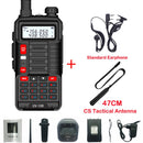 宝锋对讲机UV 10R V2 双向CB无线电发射器 远距离UV-10R 128信道VHF UHF 136-174Mhz 400-520Mhz 双频
