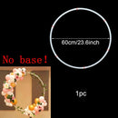 Plastic Balloon Arch Ring DIY Background Holder Circle Ballon Column Base Baby Shower Birthday Wedding Party Decor Bridal Shower