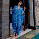 Cover-ups 2022 Kaftan Beach Print SnakeSkin Swimsuit Cover Up Kimono Plage Beach Robe Femme Long Dress Sarong Dress Beachwear