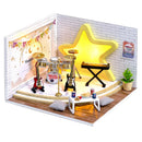 CuteBee Miniatur Furniture for Dolls House Accessories Mini House Toy Hous DIY Dollhouse Kit Gift for Girls Friend Children