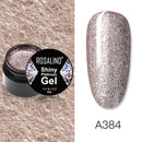 ROSALIND Gel Nail Polish Set Shiny Platinum Nails Art For Manicure Nail Gel Lak UV Colors Top Base Coat Primer Hybrid Varnishes