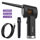 Cordless Air Duster for Computer Cleaning, Replaces Compressed Spray Gas Cans, Rechargeable Cleaner Blower for Computer camera