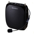 SHIDU S258 10W便携式扩音器 有线麦克风音箱 教师专用扩音机 自然立体声