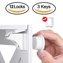 Magnetic Child Lock Children Protection Baby Safety Lock Drawer Latch Cabinet Door Lock Limiter Children Security Locks