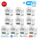 WiFi迷你智能窗帘开关模块卷帘快门电机智能生活涂鸦APP远程控制，支持Alexa Google Home
