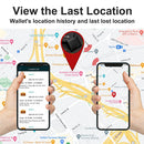 Smart Anti-lost Wallet Tracker  Genuine Leather Men wallets Soft Bluetooth-compatible Leather Purse Male Luxury Men&