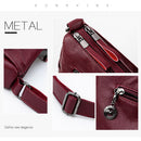 Designer Luxury Ladies Handbags Female Crossbody Bags for Women 2022 Soft Leather Shoulder Messenger Bags for Lady Sac A Main