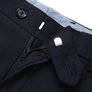 Summer Men Business Thin Silk Pants 29-56 Male Big Size Formal Classic Black Breathable Office Baggy Suit Trousers For Mens
