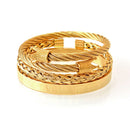 Top Quality Luxury Royal Crown Bracelets & Bangles Fashion Stainless Steel Men' Jewelry Do Not Fade Jewellery Sets Best Gift