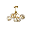 Modern Ceiling Chandelier Nordic Simplicity Copper Hanging lights Bedroom LED Decoration lighting indoor aisle illumination