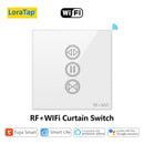 Tuya Smart Life RF WIFi Smart Curtain Blinds Roller Shutter Switch Google Home Alexa Echo Voice Control Smart Home App Timer