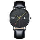 NIBOSI Ultra Thin Fashion Men Watch Top Luxury Brand Business Quartz Watches Waterproof Sports Watch Men Clock Relogio Masculino