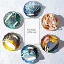 The New Van Gogh Art Painting Coffee Mugs The Starry Night Sunflowers The Sower Irises Saint-Remy Coffee Tea Cups