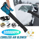 6 Speed Industry Cordless Air Blower Snow Blower Dust Leaf Collector Cleaning Sweeper Garden Power Tool For Makita 18V Battery