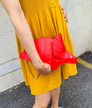 Triceratops Mini Crossbody Bag for Women Purses and Handbags Fashion Shoulder Chain Bag Clutch Chic Girl&