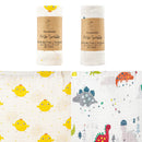 Kangobaby #My Soft Life# Brightly Colorful Flower And Leaf 2pcs Set Muslin Swaddle Blanket