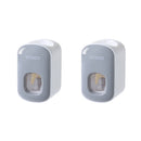 Bathroom Accessories Set Toothbrush Holder Toothpaste Dispenser Wall Mount Toothbrush Cup Storage Rack Toothpaste Squeezer