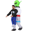 Adult Kids Astronaut Alien Inflatable Costumes Funny Mascot Cartoon Anime Fancy Dress Suit Purim Halloween Party Cosplay Costume