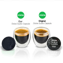 雀巢多趣酷思Dolce Gusto Lumio系列不锈钢咖啡胶囊滤杯 可重复填充多趣酷思可再用咖啡滤器咖啡粉压粉器