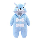 LZH Baby Winter Clothes For Newborn Baby Girl Boy Overall Winter Romper For Baby Jumpsuit Kids Christma Costumes Infant Clothing