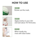 Green Tea Mask Stick Oil Control Eggplant Acne Deep Cleaning Mask Skin Care Moisturizing Remove Blackhead Skin Care Beauty
