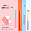 Docolor Eyes makeup brushes 15/16pcs Colorful Professional Makeup brushes Eyebrow Eyeshadow Eyeliner Blending Makeup brushes set
