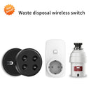 Kitchen Food Garbage Disposal Waste Grinder remote control Wireless Switch Timer EU KR Plug 16A air switch replace No Pipe