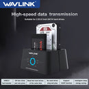 Wavlink 硬盘座 SATA硬盘盒 SATA转USB 3.0适配器 UASP 适用于2.5 3.5固态硬盘盒 HD盒坞站