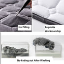 European Short Plush Quilted Bed Head Cover Soft Comfortable Headboard Cover Dust Proof Bed Head Back Protector Cover