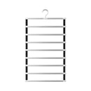 Joybos Pants Hangers Racks Closet Organizer 6/8 Layers Clothing Racks Trouser Hangers Foldable Wardrobe Hanger Storage Organizer