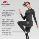 Naturehike Clearance promotion Quick-drying underwear suits for men and women skiing outdoor function wicking thermal underwear