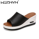 WGZNYN 2021 Womens Casual Breathable Beach Sandals Slippers Summer Slip on Women Flip Flops Home Shoes for Women Zapatos Mujer