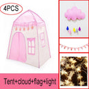Baby Princess Game House Flowers Blossoming Boy Girl Oversized House Folding Game tent Kids Indoor Outdoor Castle Tent Gifts