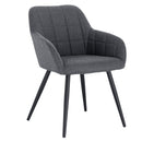 WOLTU 1PC Dining Chair Scientific Fabric Upholstered Kitchen Chair Leisure Chair Armchair Living Room Home Furniture Decoration