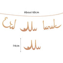 Ramadan Decoration eid mubarak Disposable Tableware Paper Plate Cup Islamic Muslim Party Eid al-fitr Ramadan Mubarak Supplies