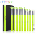 Docolor Eyes makeup brushes 15/16pcs Colorful Professional Makeup brushes Eyebrow Eyeshadow Eyeliner Blending Makeup brushes set