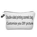 Cartoon Ladies Nurse Printed Cosmetic Bags Foldable High Capacity Women Makeup Bag Eco Reusable Storage Bag Chic Pencil Case