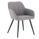 WOLTU 1PC Dining Chair Scientific Fabric Upholstered Kitchen Chair Leisure Chair Armchair Living Room Home Furniture Decoration