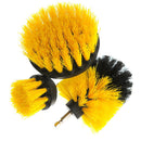 3Pcs/Set Electric Brush power scrubber Bathroom Surfaces Tub, Shower, Tile and Grout All Purpose Power Scrubber Cleaning Kit