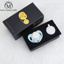 MIYOCAR 11 color silver bling gold crown bling pacifier and pacifier clip BPA free dummy bling unique design GCR2-1