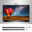 UPERFECT 4K Portable Monitor for Laptop PC 15.6 IPS 3840x2160 UHD External Screen Mobile LCD Display USB C Xbox PS4 Switch HDMI