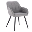 WOLTU 1PC Dining Chair Scientific Fabric Upholstered Kitchen Chair Leisure Chair Armchair Living Room Home Furniture Decoration