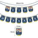 Ramadan Decoration eid mubarak Disposable Tableware Paper Plate Cup Islamic Muslim Party Eid al-fitr Ramadan Mubarak Supplies