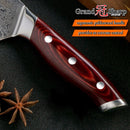 GRANDSHARP 67 Layers Japanese Damascus Knife Damascus Chef Knife 8 Inch VG-10 Blade Damascus Kitchen Knives Pakka Handle PRO NEW